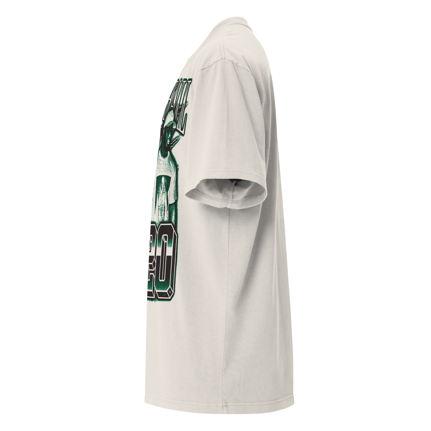 Breece Hall "Vintage" Oversized T-shirt Faded White