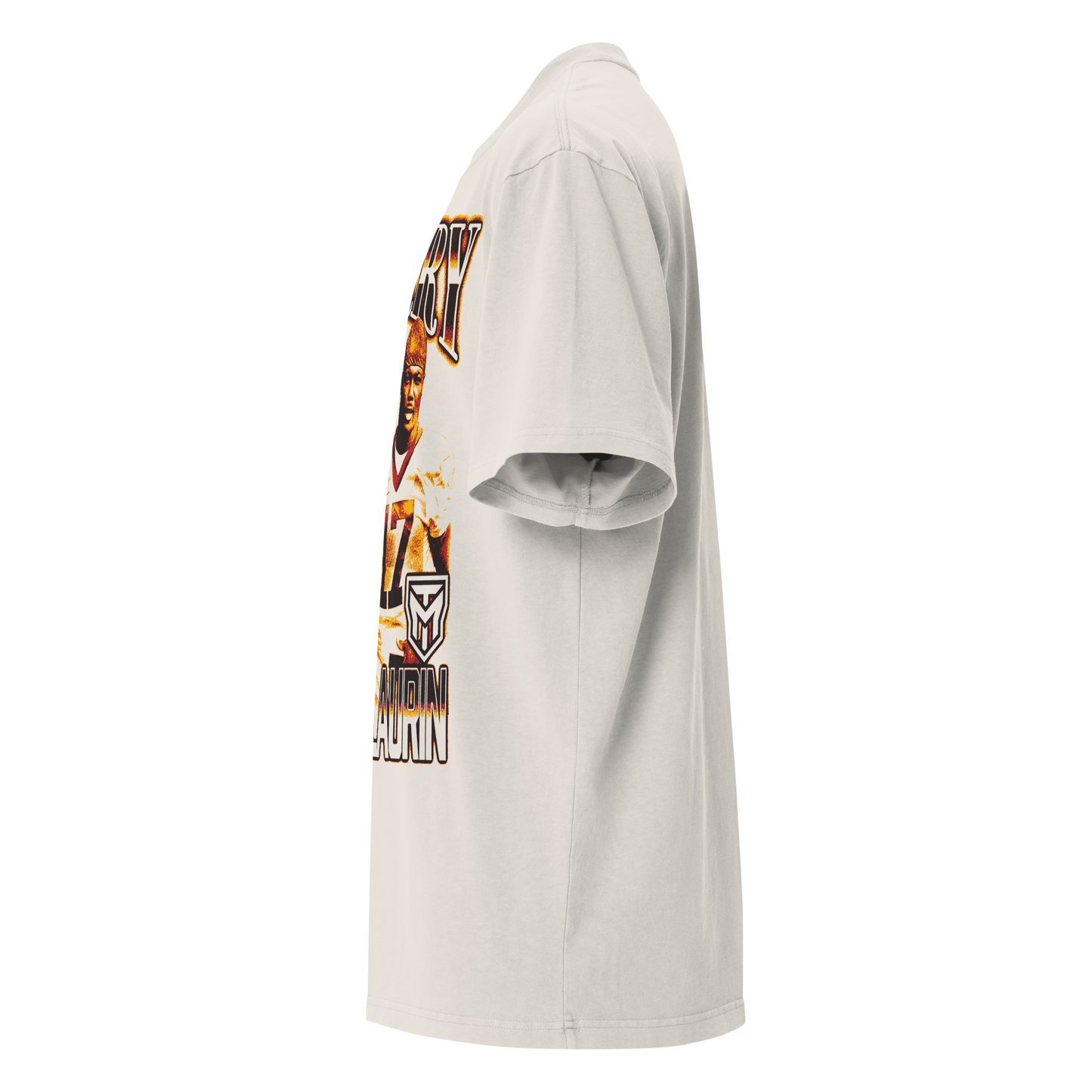 Terry McLaurin “Vintage” Oversized T-shirt Faded White