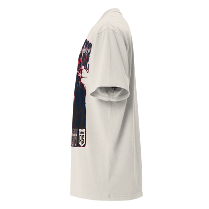 Rhamondre Stevenson “Vintage” Oversized T-shirt Faded White