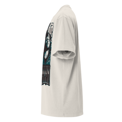 Jalen Carter “Vintage” Oversized T-shirt Faded White
