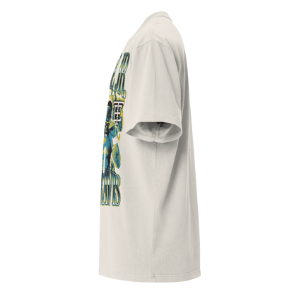 Travis Etienne Jr. “Vintage” Oversized T-shirt Faded White