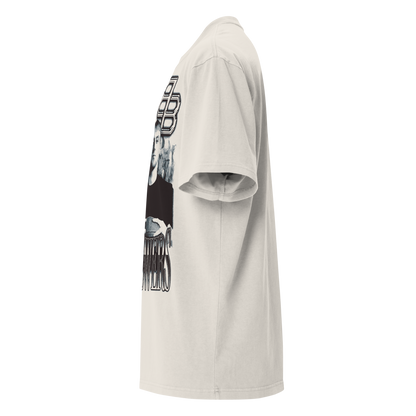 Brock Bowers “Vintage” Oversized T-shirt Faded White
