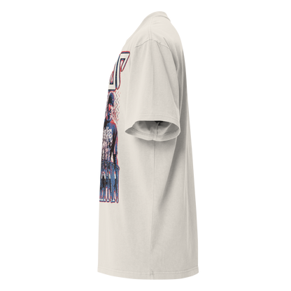Ja'Lynn Polk “Vintage” Oversized T-shirt Faded White