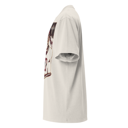 Malik Benson “Vintage” Oversized T-shirt Faded White