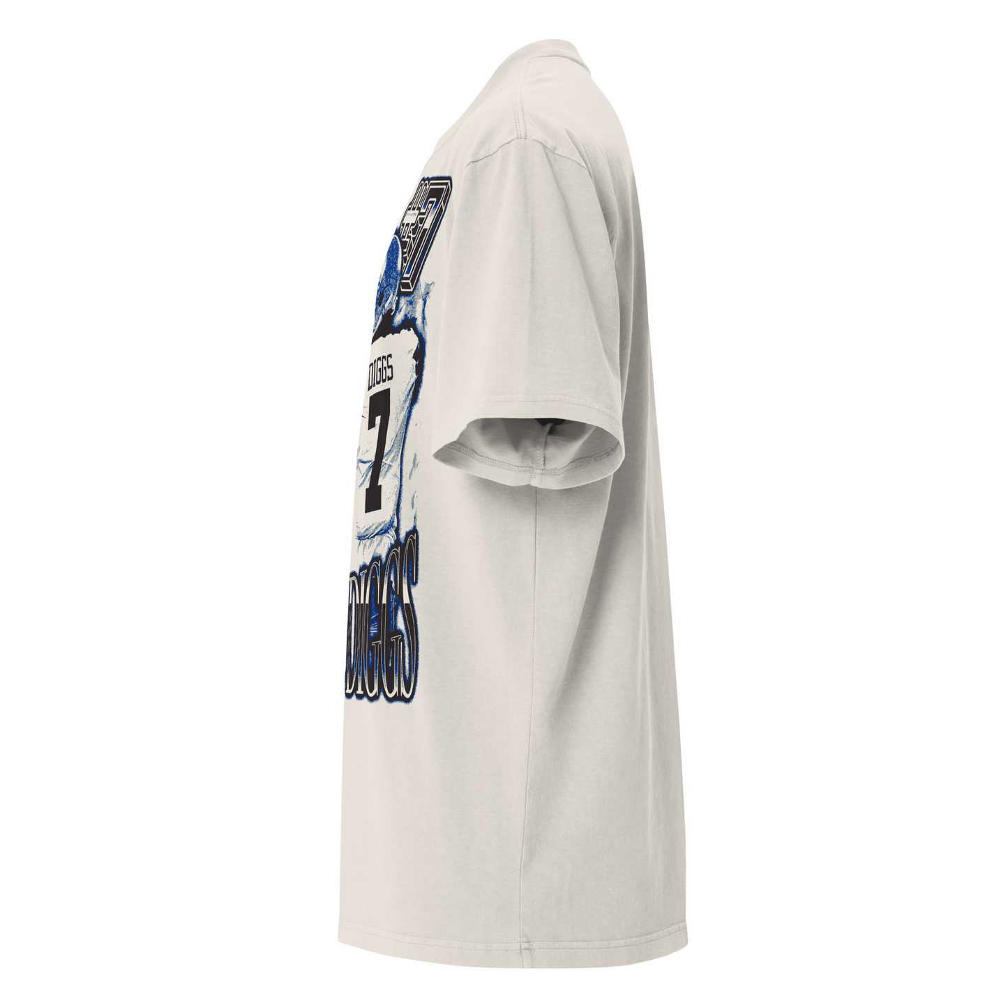 Trevon Diggs “Vintage” Oversized T-shirt Faded White