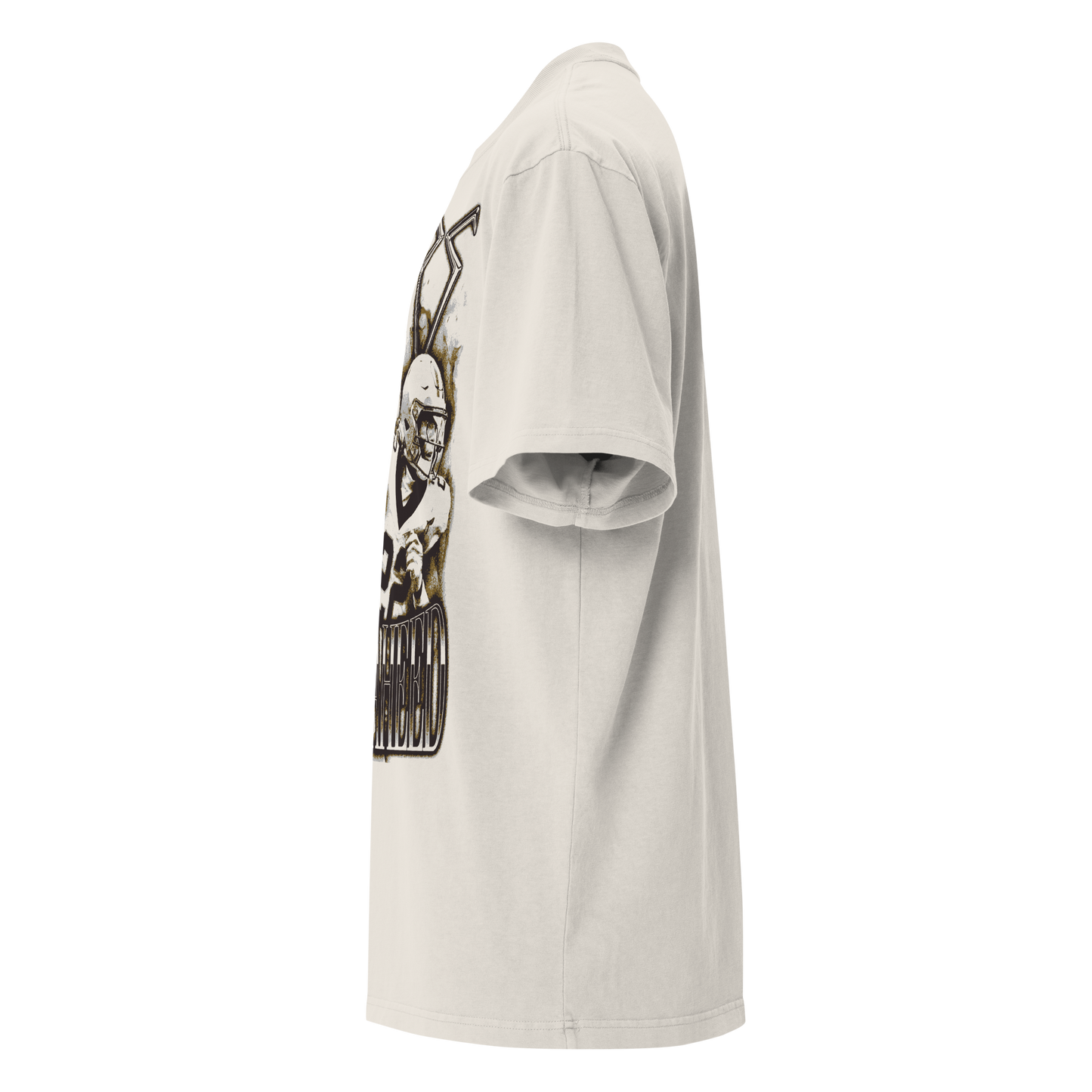 Rashid Shaheed “Vintage” Oversized T-shirt Faded White