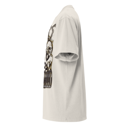 Rashid Shaheed “Vintage” Oversized T-shirt Faded White
