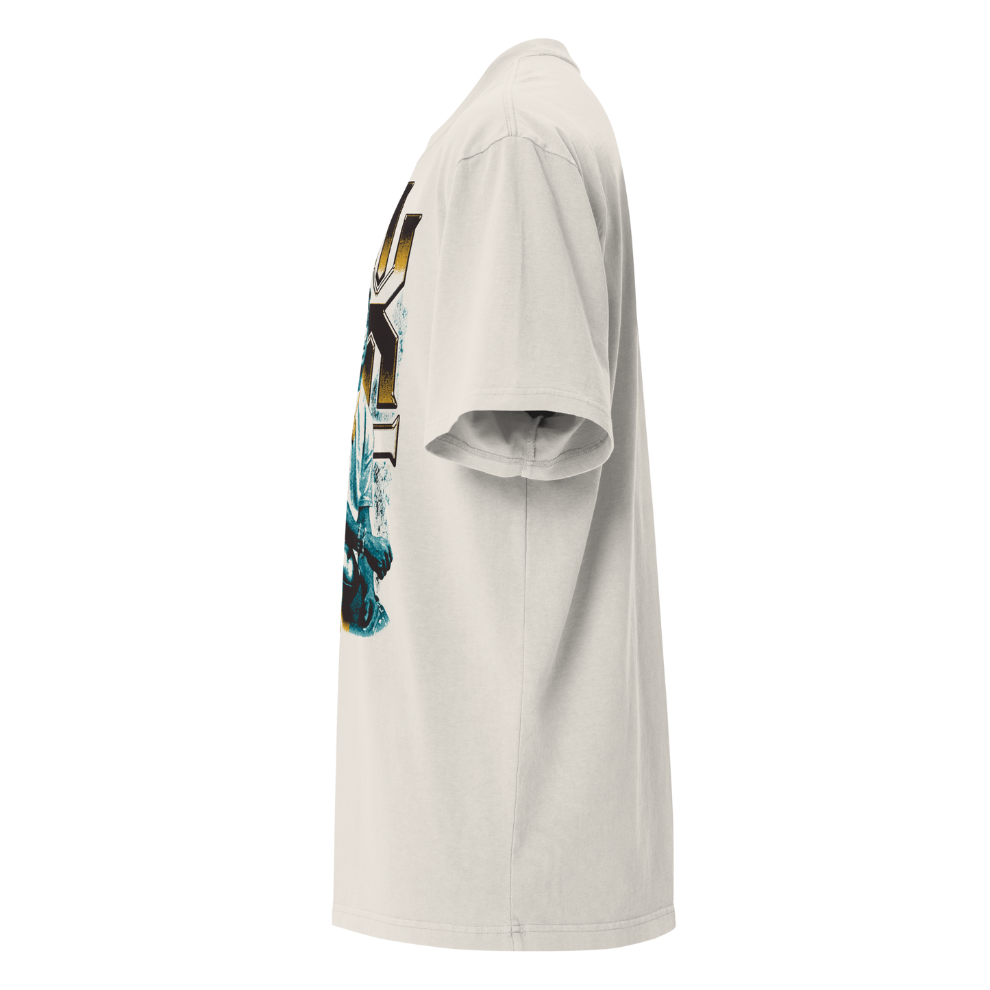 Xavier Legette "Vintage" Oversized T-shirt Faded White