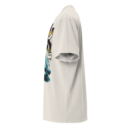 Xavier Legette "Vintage" Oversized T-shirt Faded White