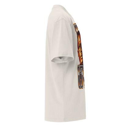 Terry McLaurin “Vintage” Oversized T-shirt Faded White