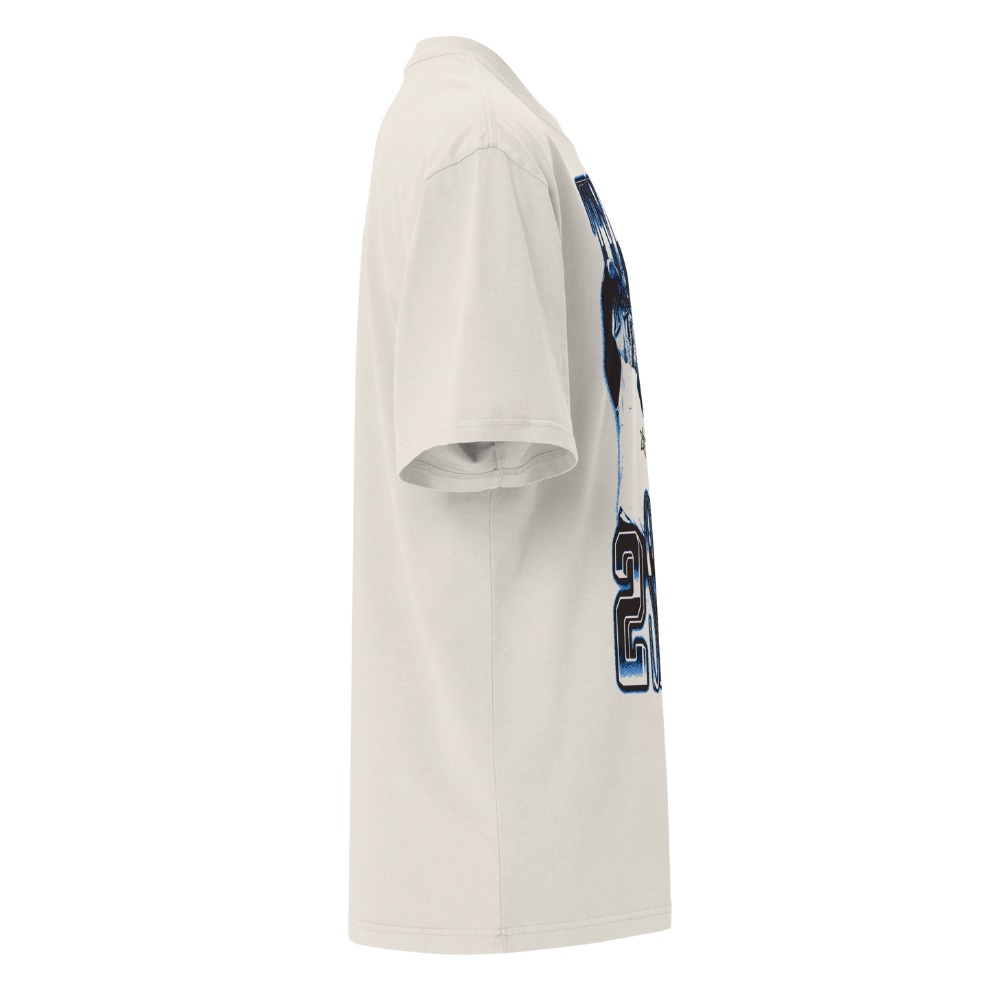 Tyjae Spears “Vintage” Oversized T-shirt Faded White