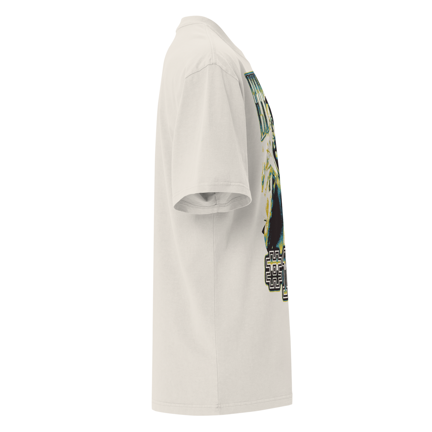 Travis Etienne Jr. “Vintage” Oversized T-shirt Faded White