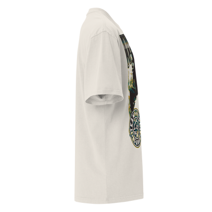 Team Ugly Gang “Vintage” Oversized T-shirt Faded White