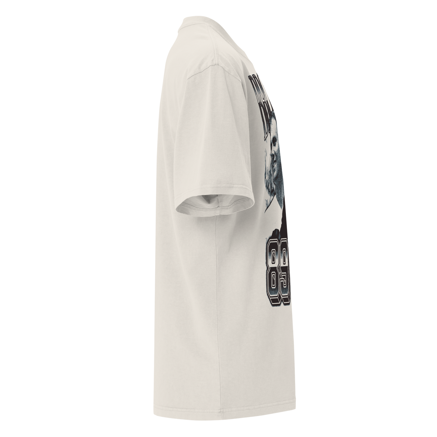 Brock Bowers “Vintage” Oversized T-shirt Faded White