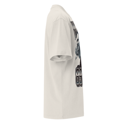 Brock Bowers “Vintage” Oversized T-shirt Faded White