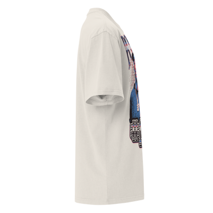 Ja'Lynn Polk “Vintage” Oversized T-shirt Faded White