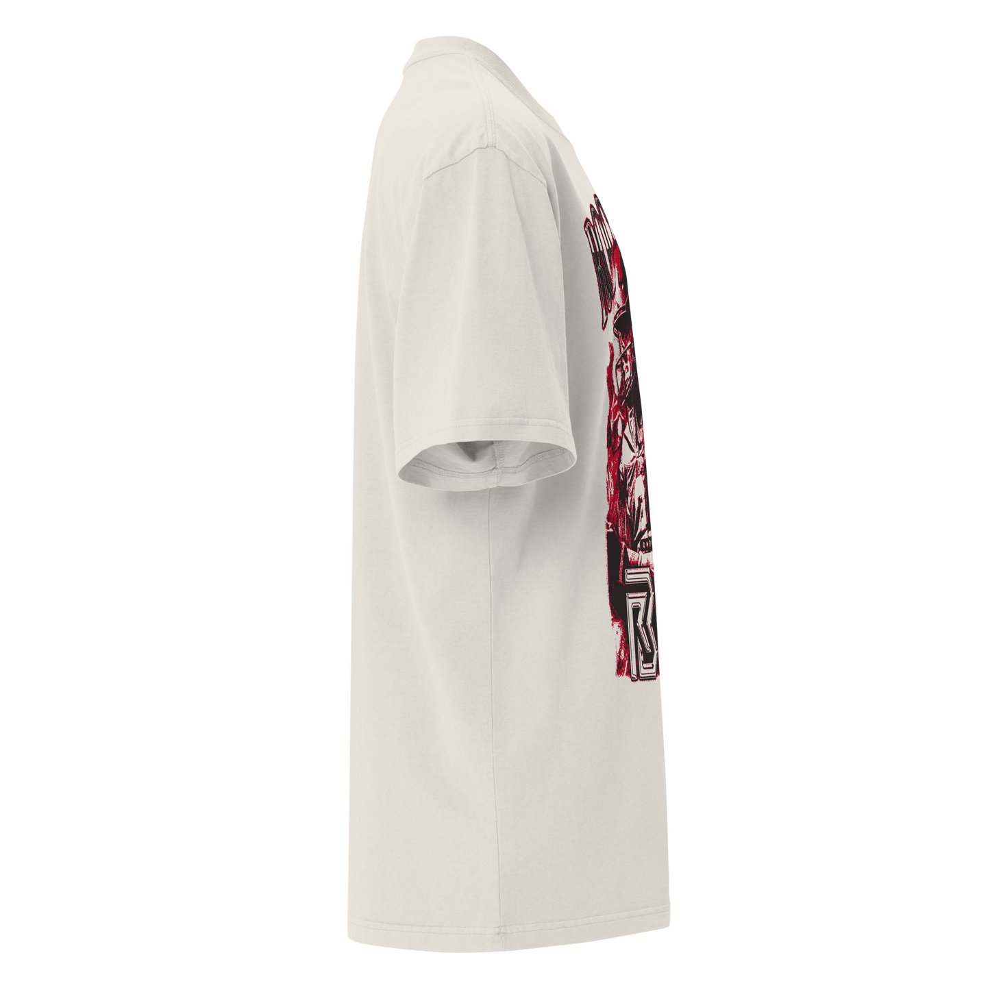 Rocco Becht "Vintage" Oversized T-shirt Faded White