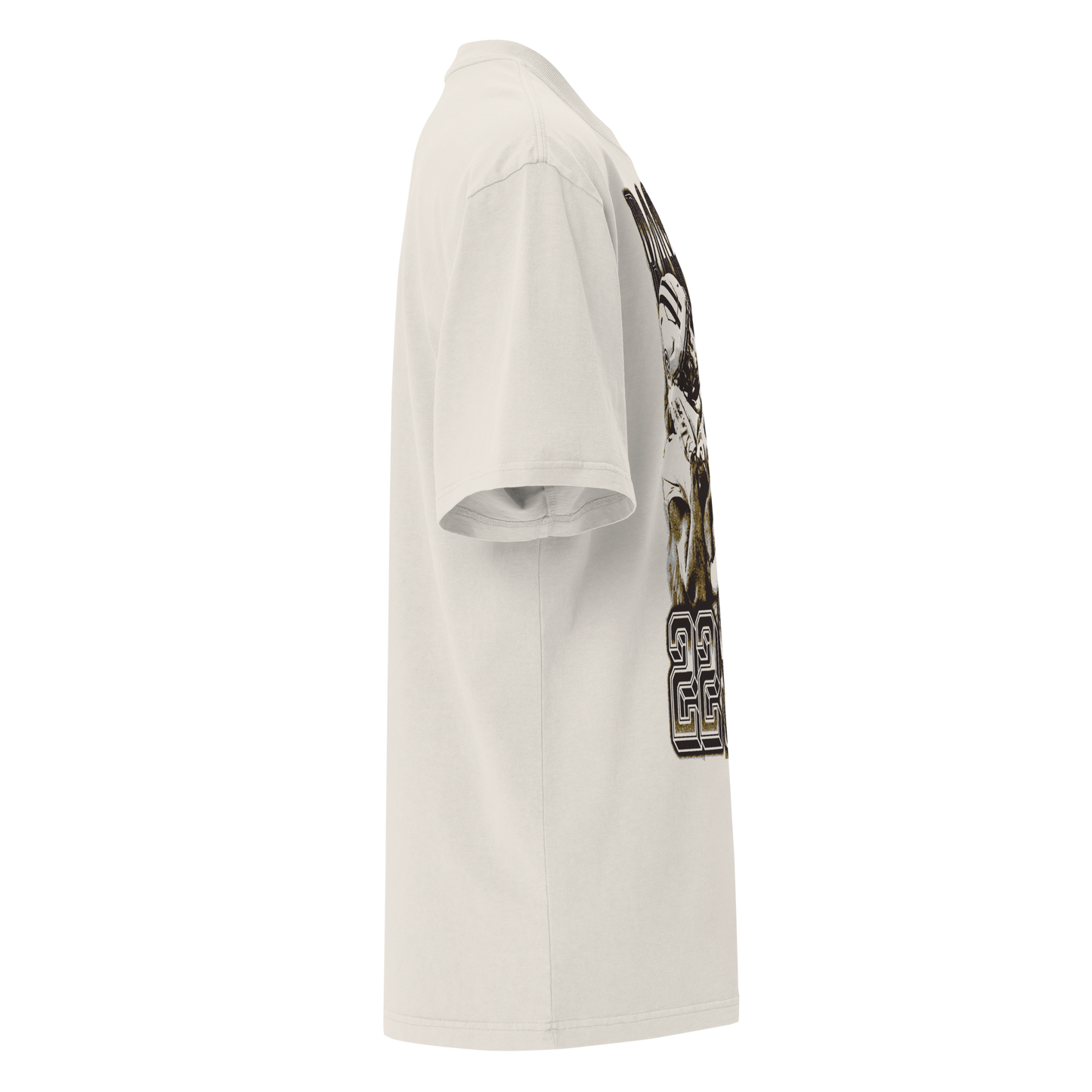 Rashid Shaheed “Vintage” Oversized T-shirt Faded White