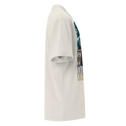 Xavier Legette "Vintage" Oversized T-shirt Faded White
