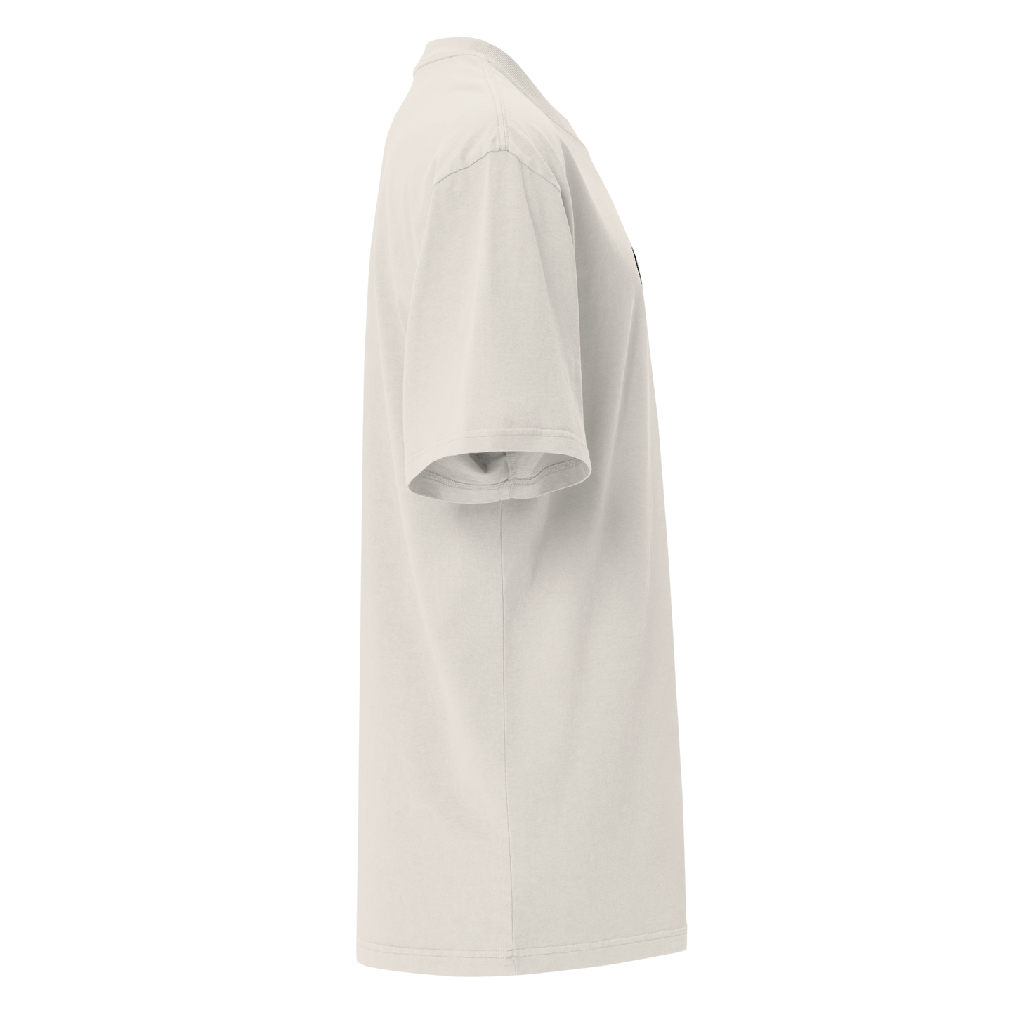 Atmosphere "Logo" Oversized T-shirt Faded White