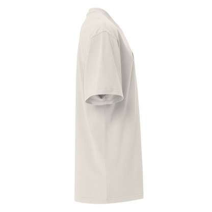 Atmosphere "Logo" Oversized T-shirt Faded White