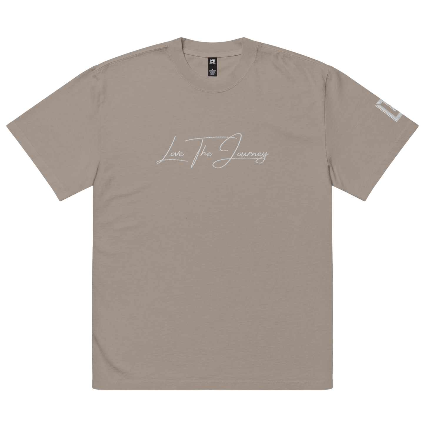 Lenny Torres "Love the Journey" Embroidered Oversized T-Shirt