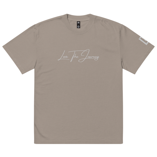 Lenny Torres "Love the Journey" Embroidered Oversized T-Shirt
