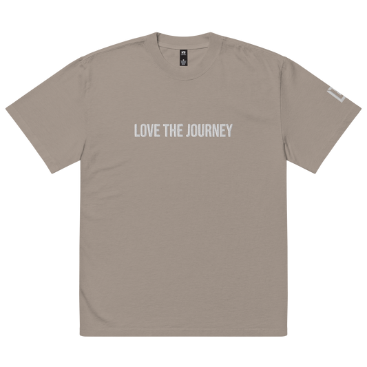 Lenny Torres "Love the Journey" Embroidered Oversized T-Shirt