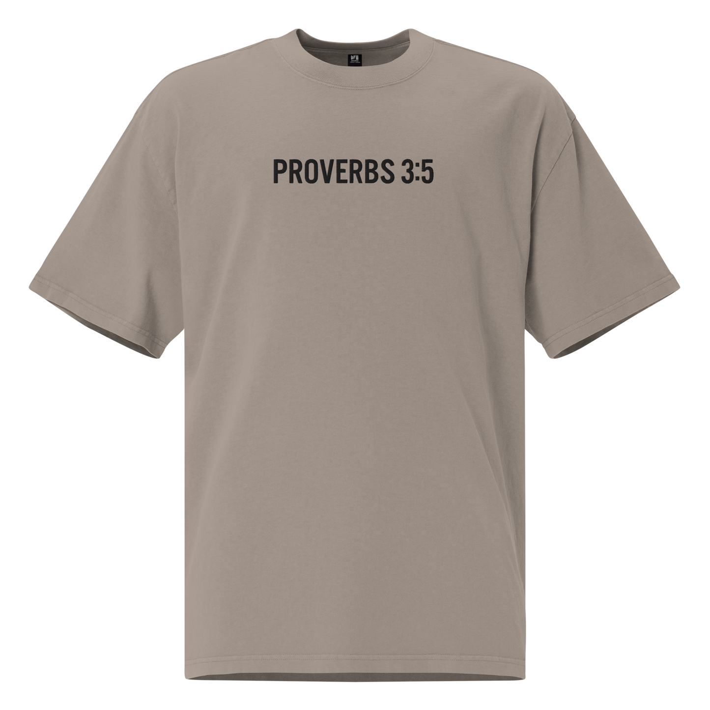 Jonah Savaiinaea "Proverbs 3:5" Oversized Shirt