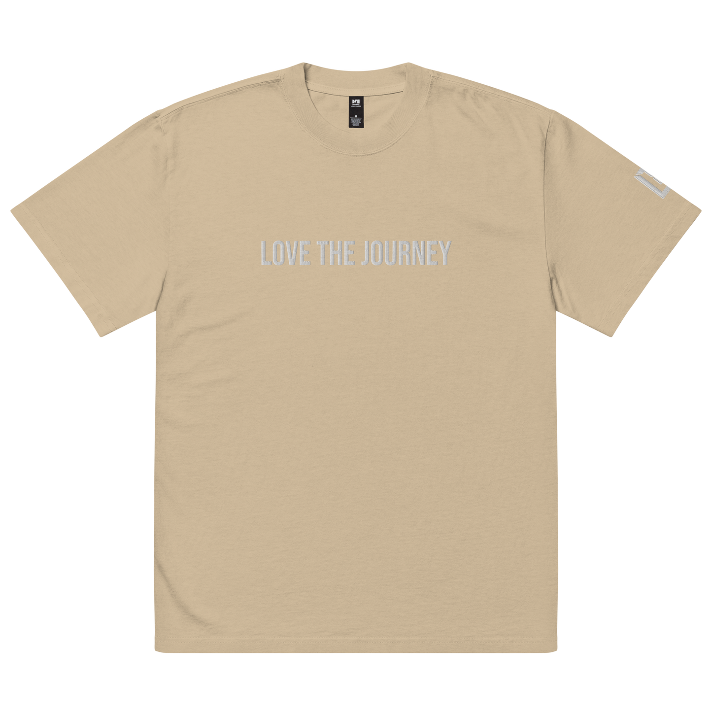 Lenny Torres "Love the Journey" Embroidered Oversized T-Shirt