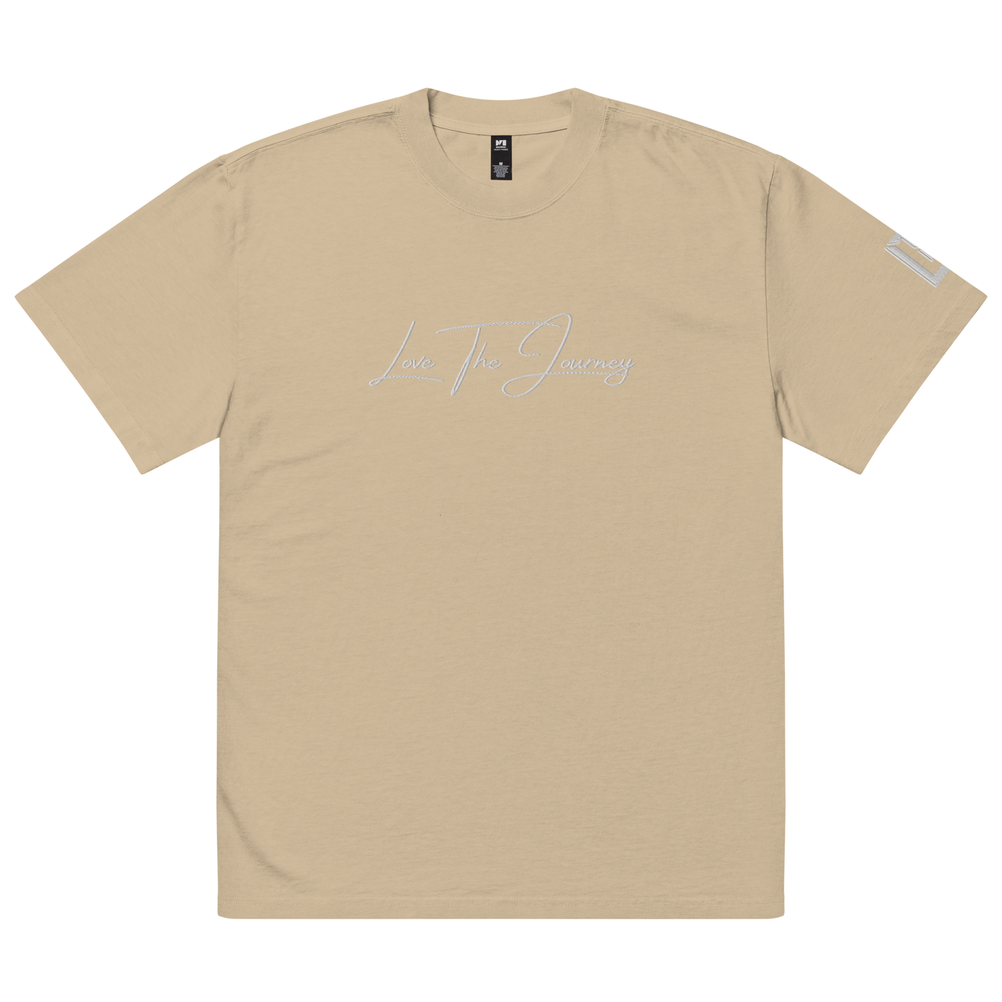Lenny Torres "Love the Journey" Embroidered Oversized T-Shirt