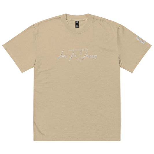 Lenny Torres "Love the Journey" Embroidered Oversized T-Shirt