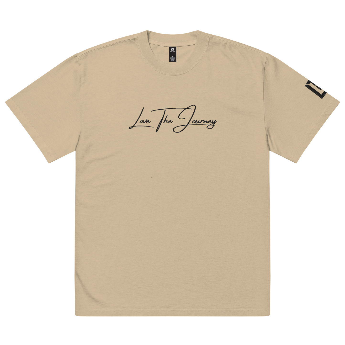 Lenny Torres "Love The Journey" Embroidered Oversized T-Shirt