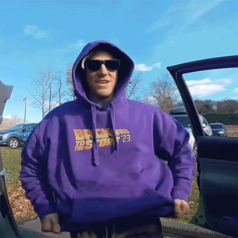 Casey Willax "Back to the Stoke" Illustration Hoodie