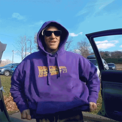 Casey Willax "Back to the Stoke" Illustration Hoodie