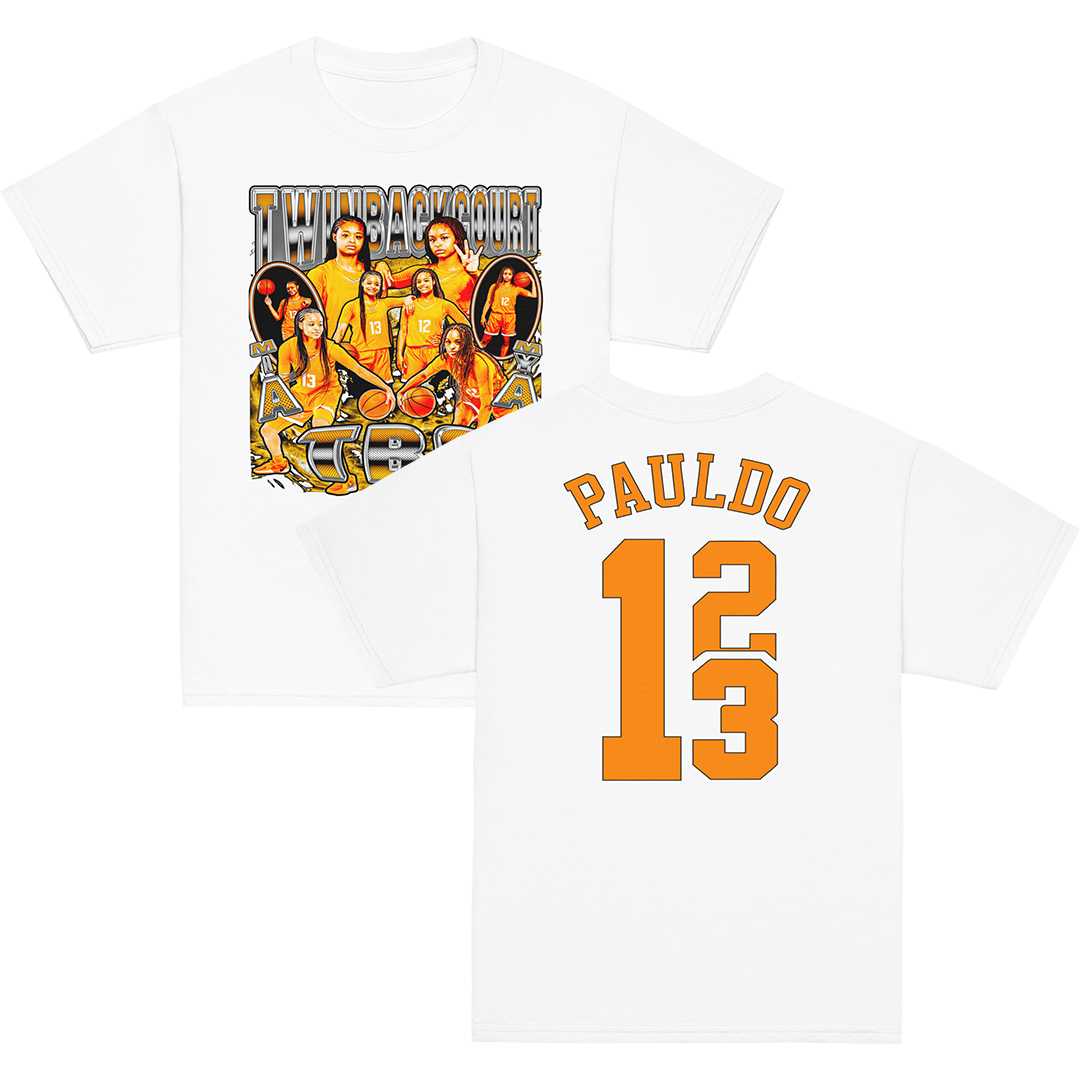 Twin Back Court "Collage" Youth T-shirt
