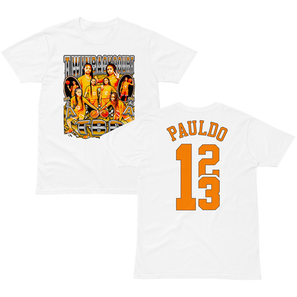 Twin Back Court "Collage" Unisex T-shirt