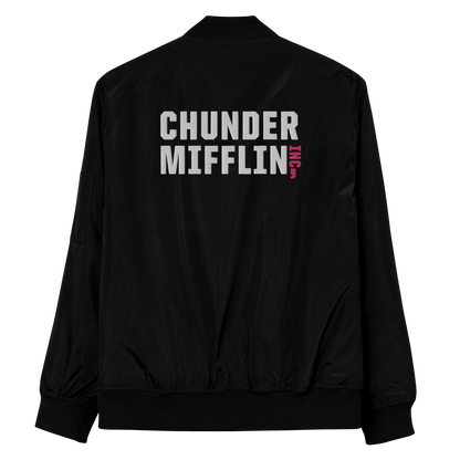 Zeech Boys "Chunder Mifflin" Bomber Jacket