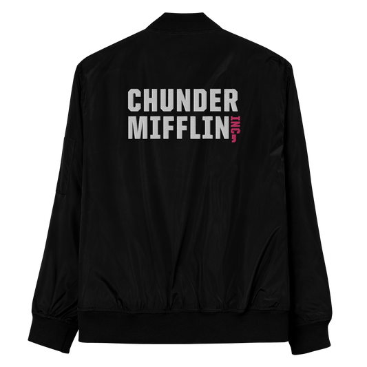 Zeech Boys "Chunder Mifflin" Bomber Jacket