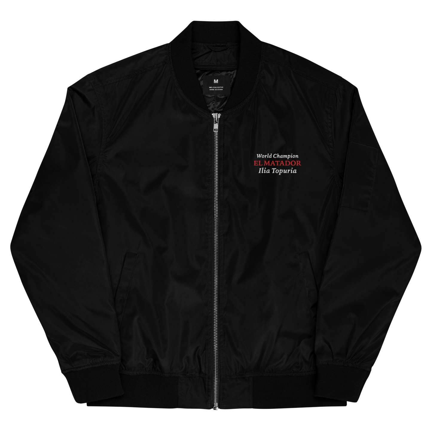 Ilia Topuria "World Champion" Bomber Jacket