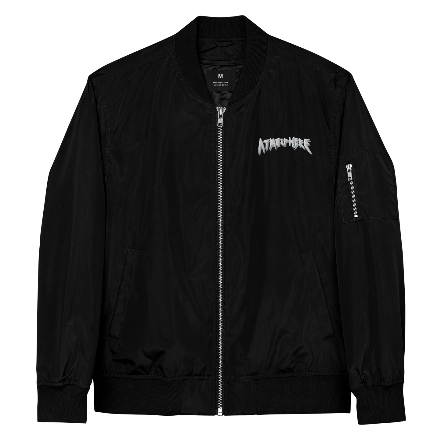 Atmosphere "I Like Going Fast" Bomber Jacket Black