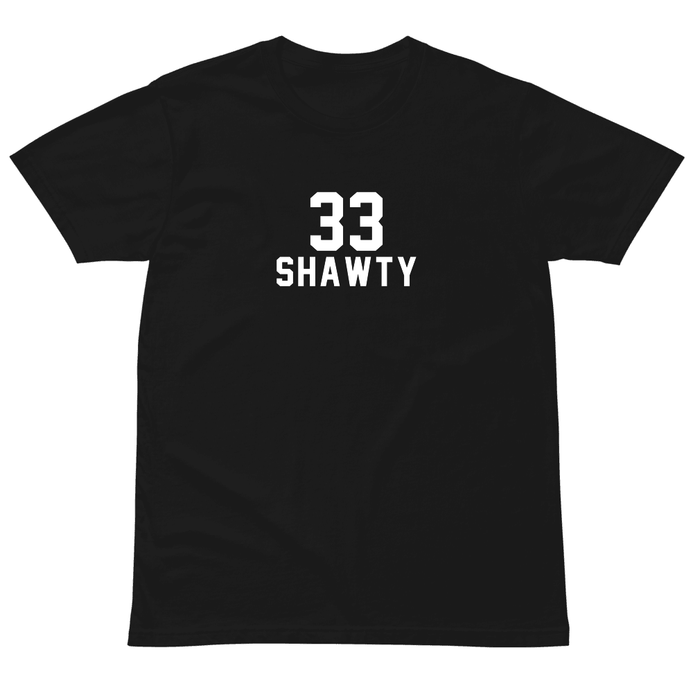 Otters Name & Number T-shirt Black