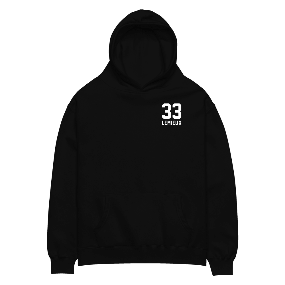 Nick Name & Number Hoodie Black