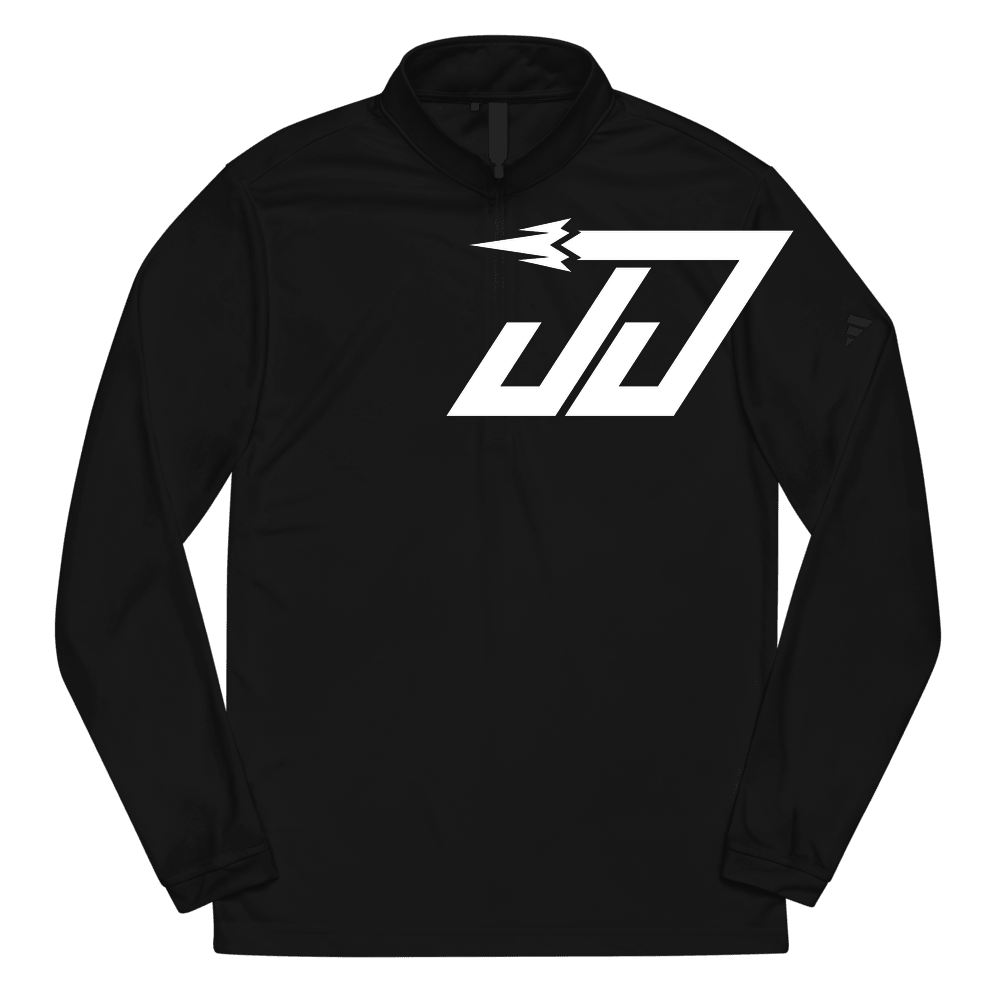 Test 2 Logo Quarter Zip Black