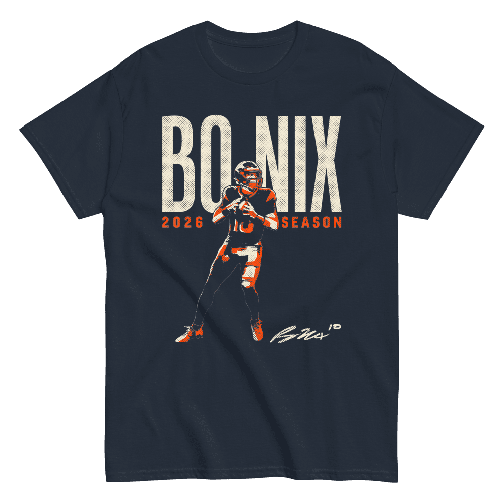 Bo Nix Halftone T-shirt