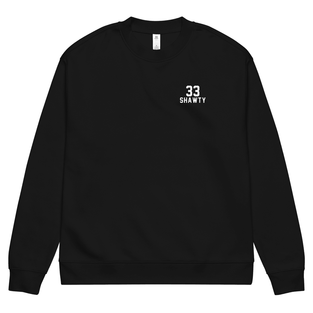 Otters Name & Number Crewneck Black