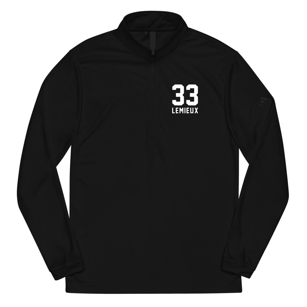 Bo Nix Nick Lemieux Quarter Zip Black