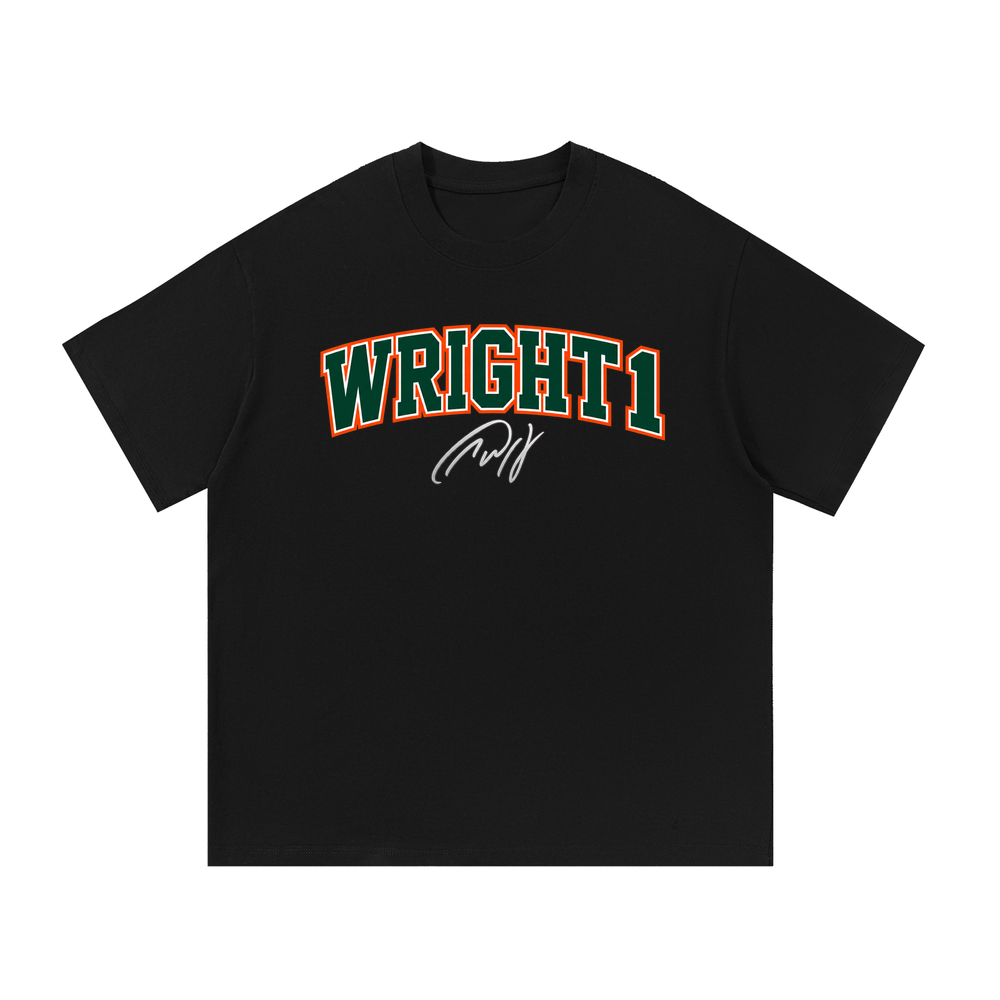Brysen Wright Varsity Wordmark Oversized T-shirt