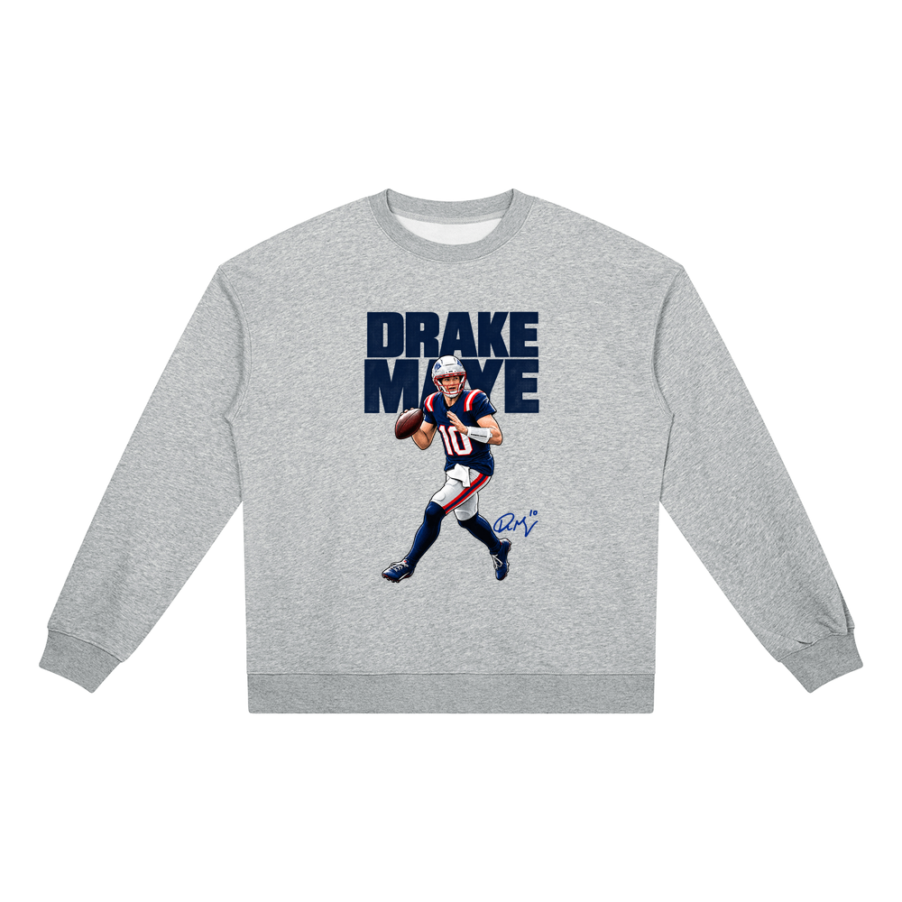 Drake Maye Halftone Heavyweight Crewneck