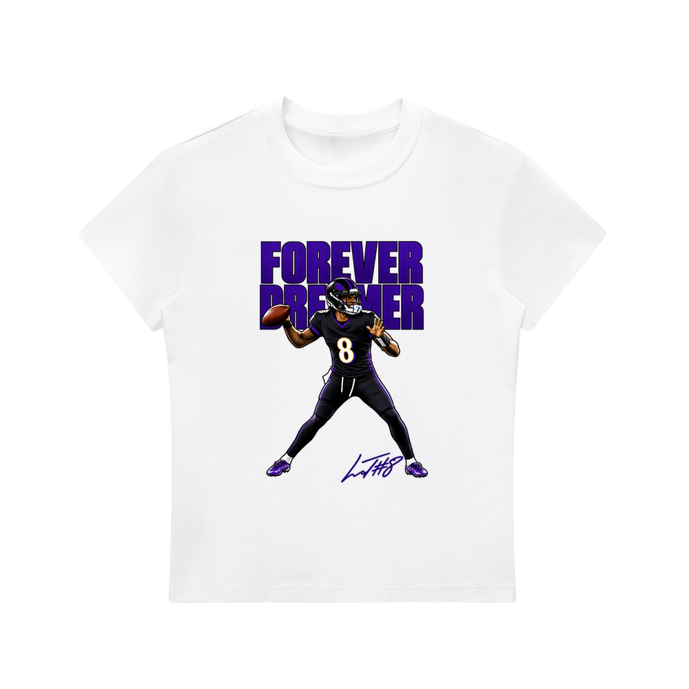 Lamar Jackson Halftone Women's T-shirt